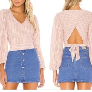 Free People Autumn Nights Cropped Top